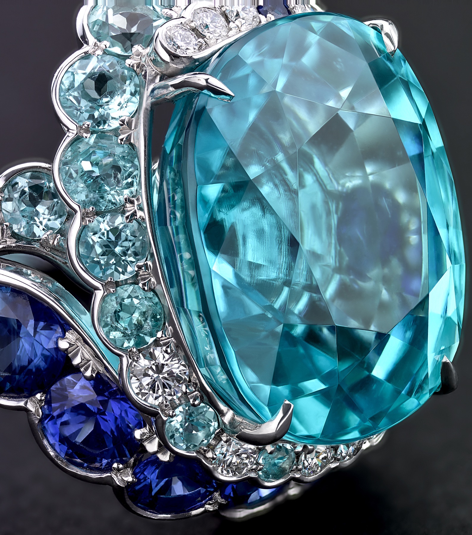 Paraiba ring — studio