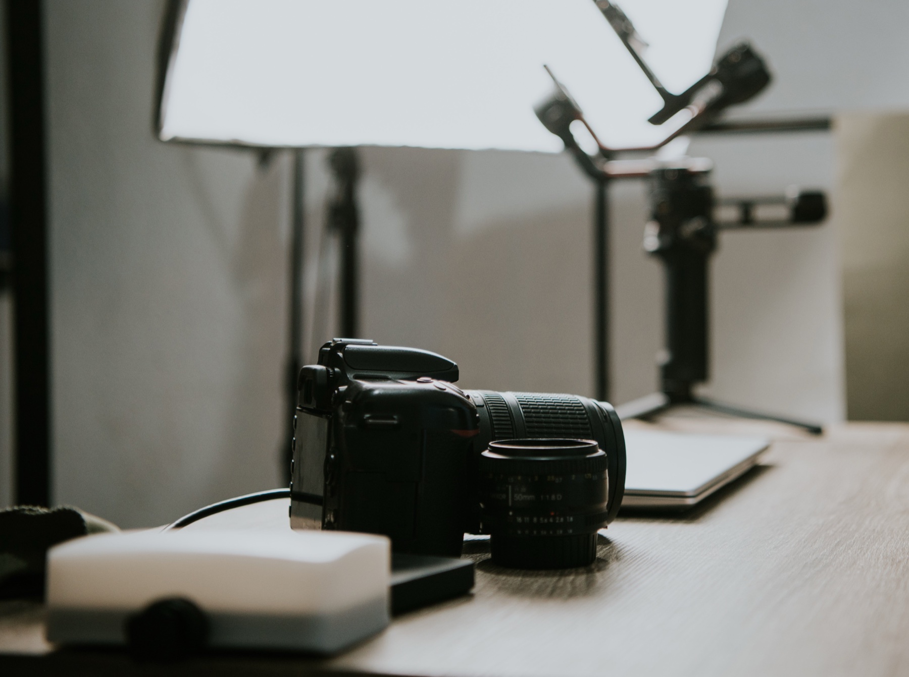 Studio camera and tethering setup